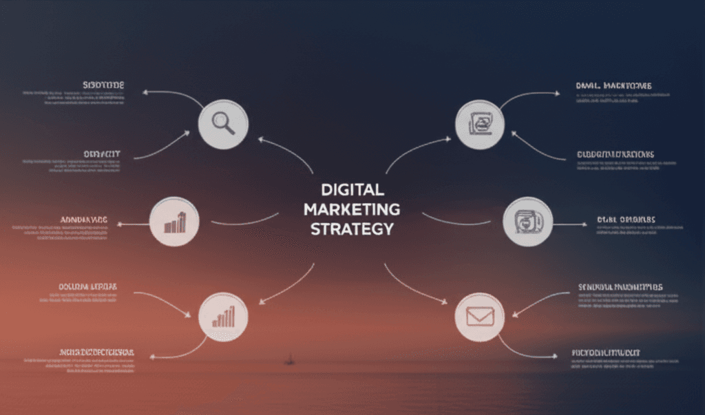 Digital marketing strategy guide with comprehensive strategies for businesses